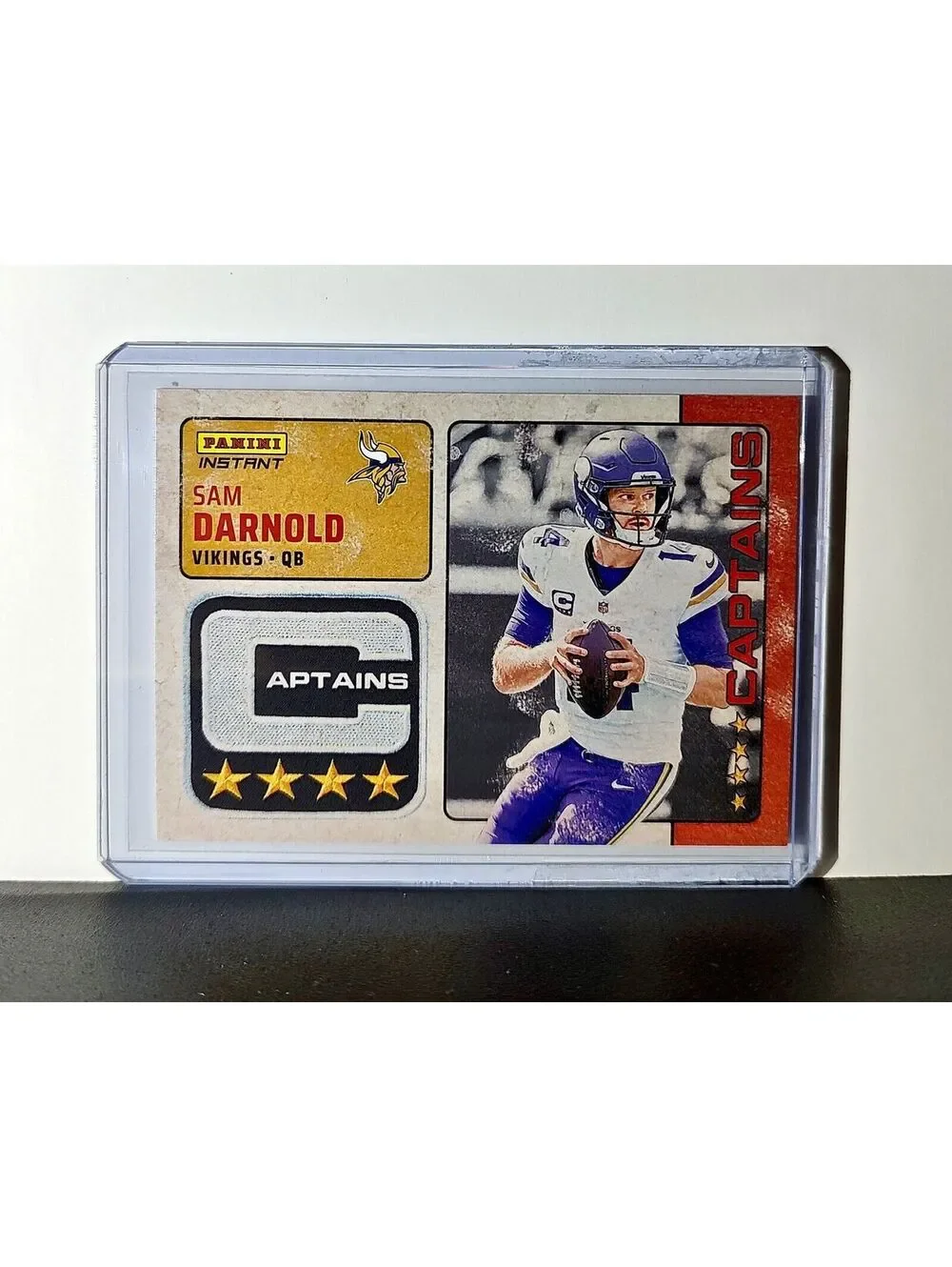 Sam Darnold 2024 Panini Captains NFL #38 Card Minnesota Vikings 1/351